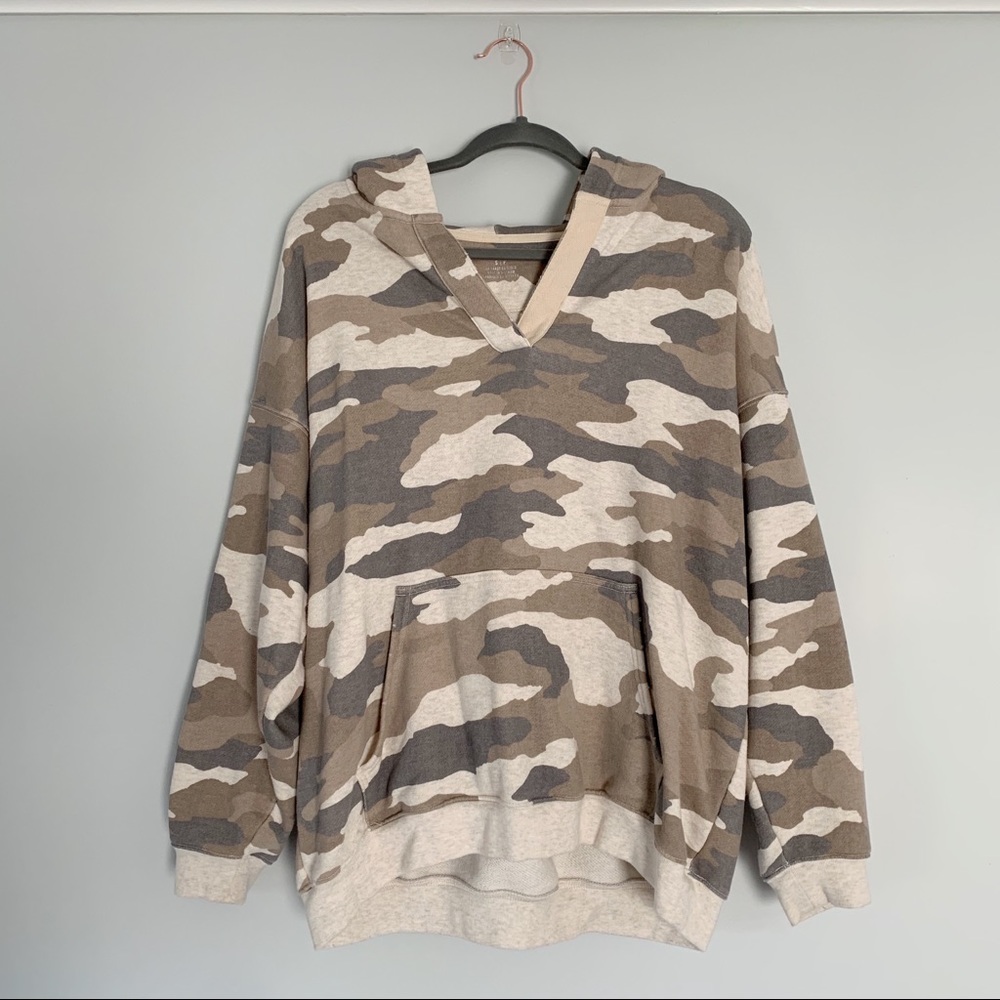 Aerie Happy Henley Hoodie